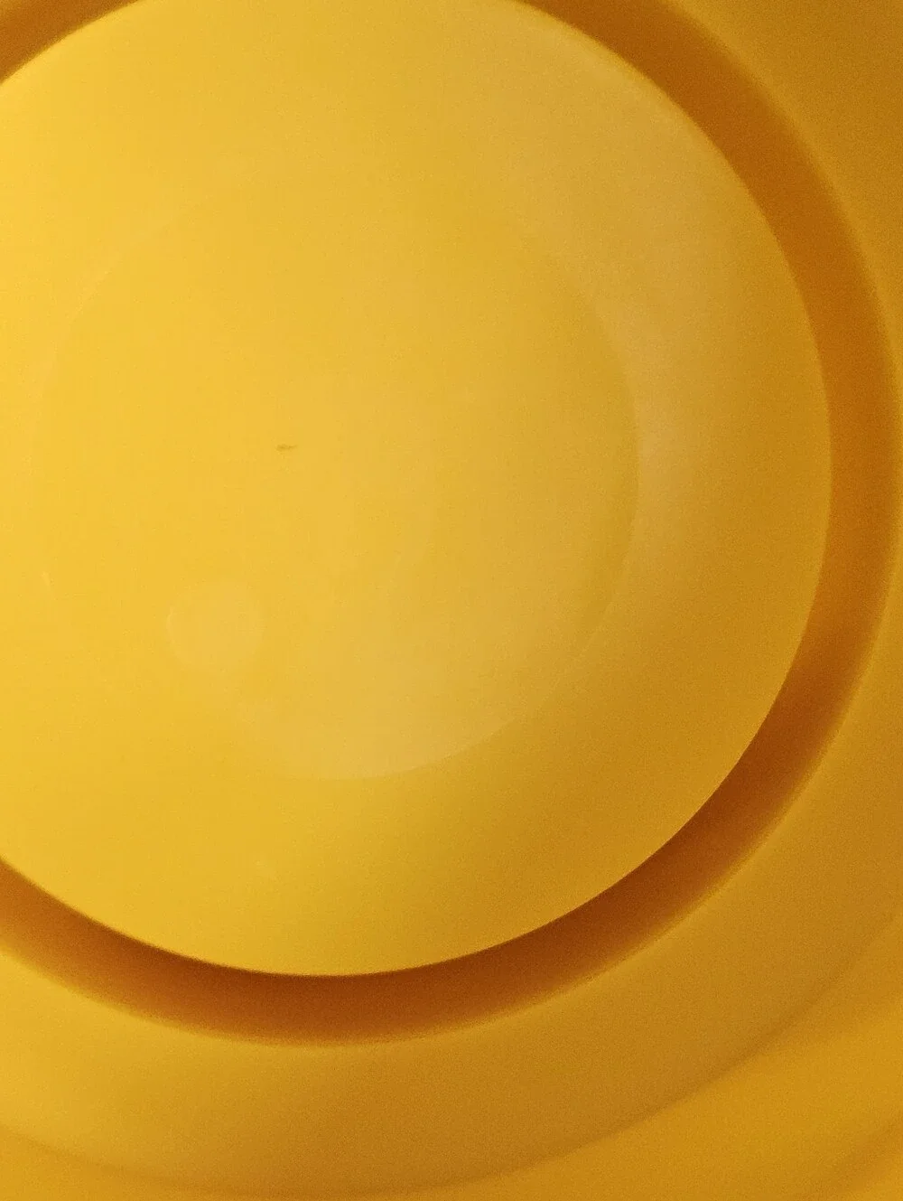 LEGO Yellow Stackable Storage Brick Canister Made In Poland